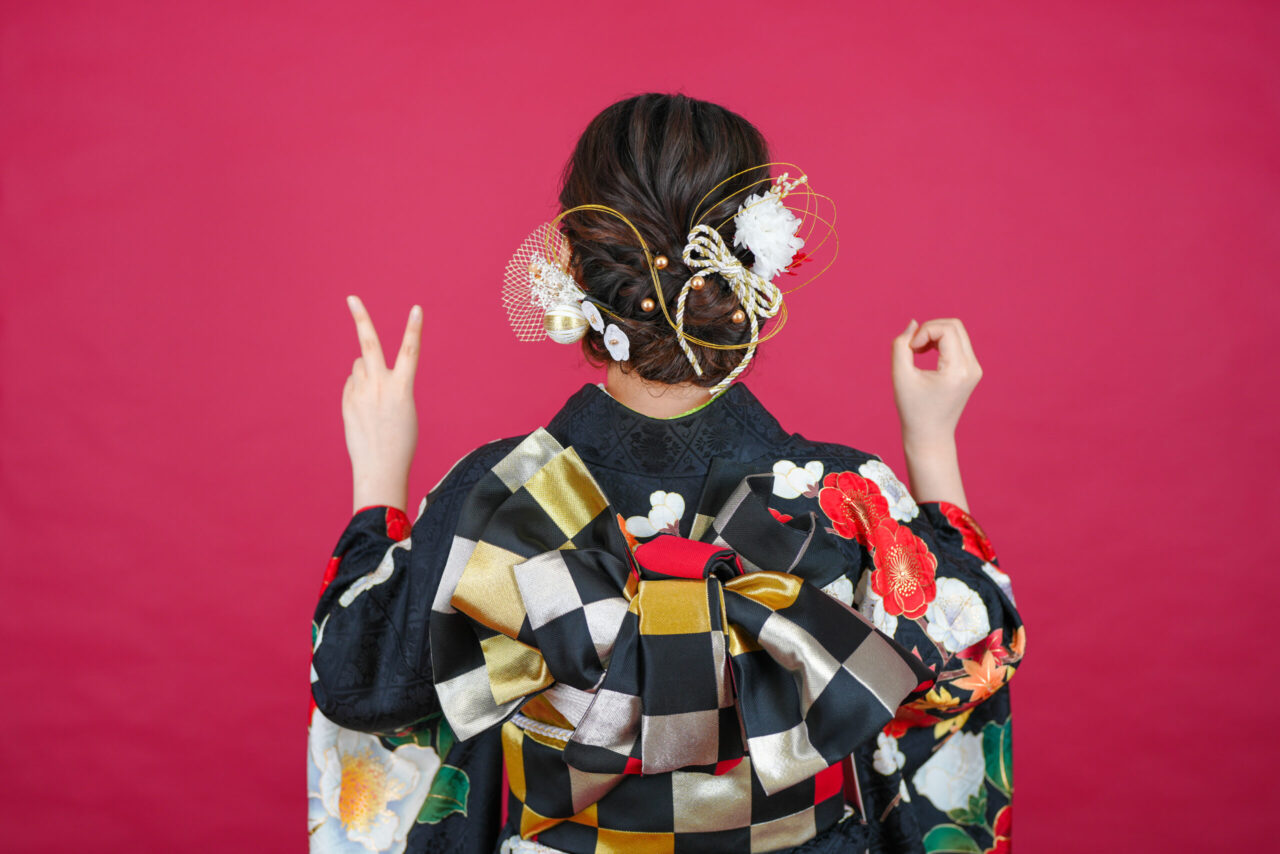 振袖前撮り・スタジオ撮影