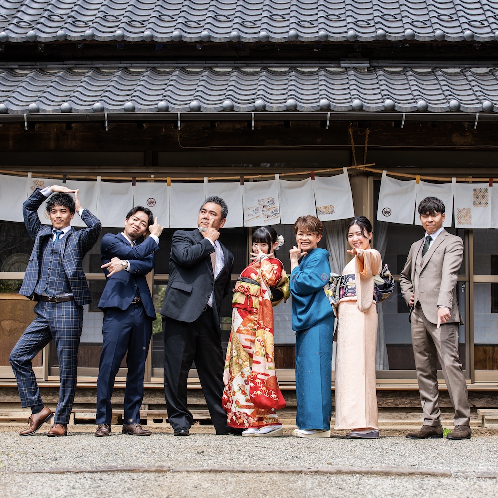 振袖　ロケーション