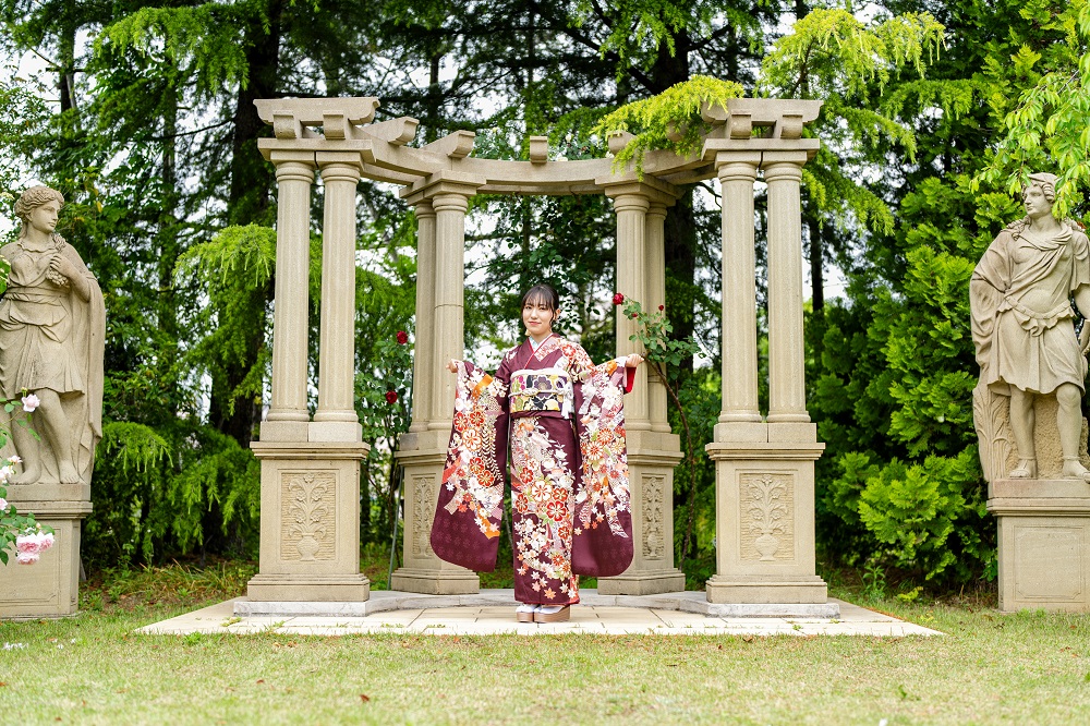 振袖前撮り・ロケーション撮影・キングスウエル