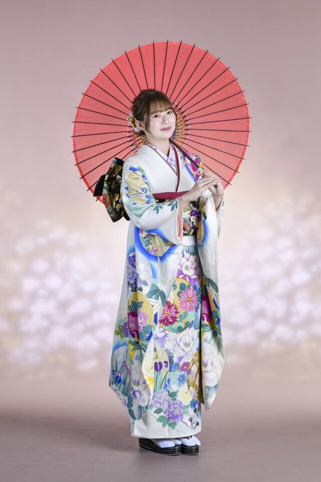 振袖前撮り・スタジオ撮影