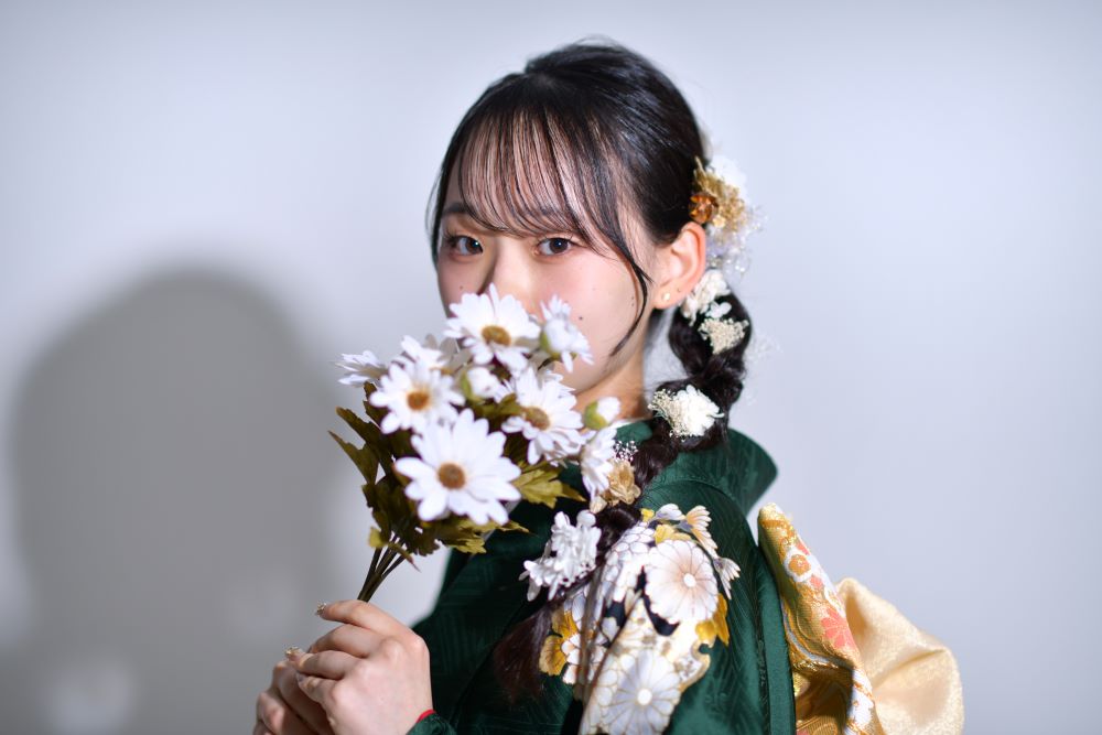 振袖前撮り・スタジオ撮影