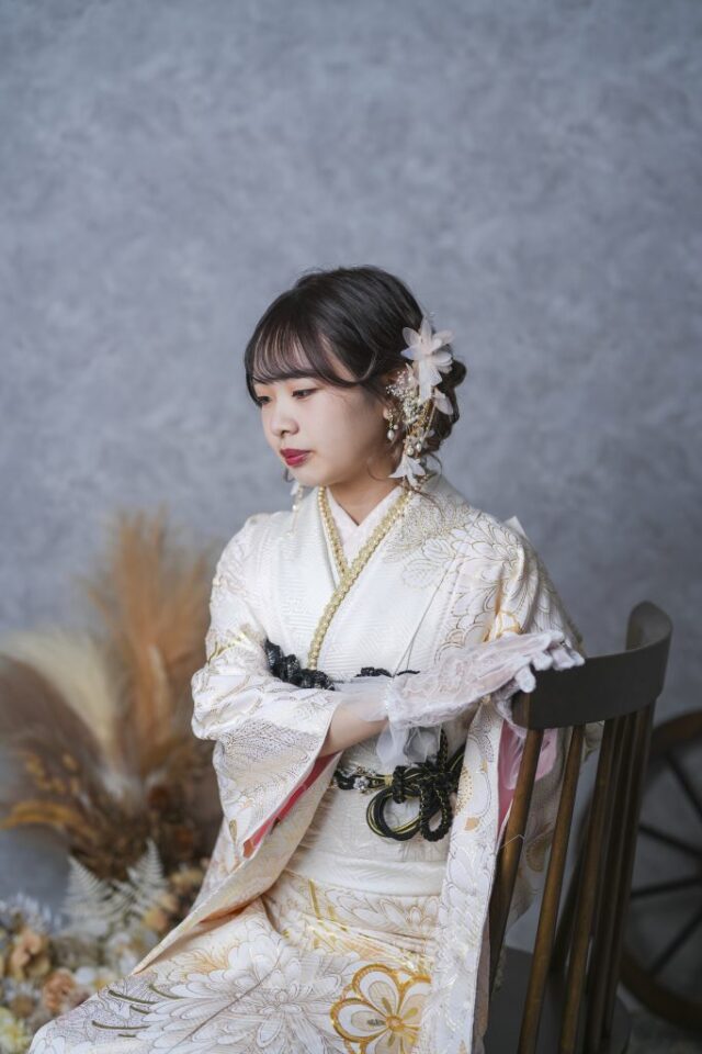 振袖前撮り・スタジオ撮影