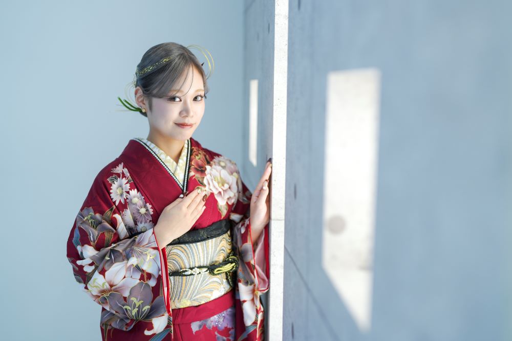 振袖前撮り・スタジオ撮影
