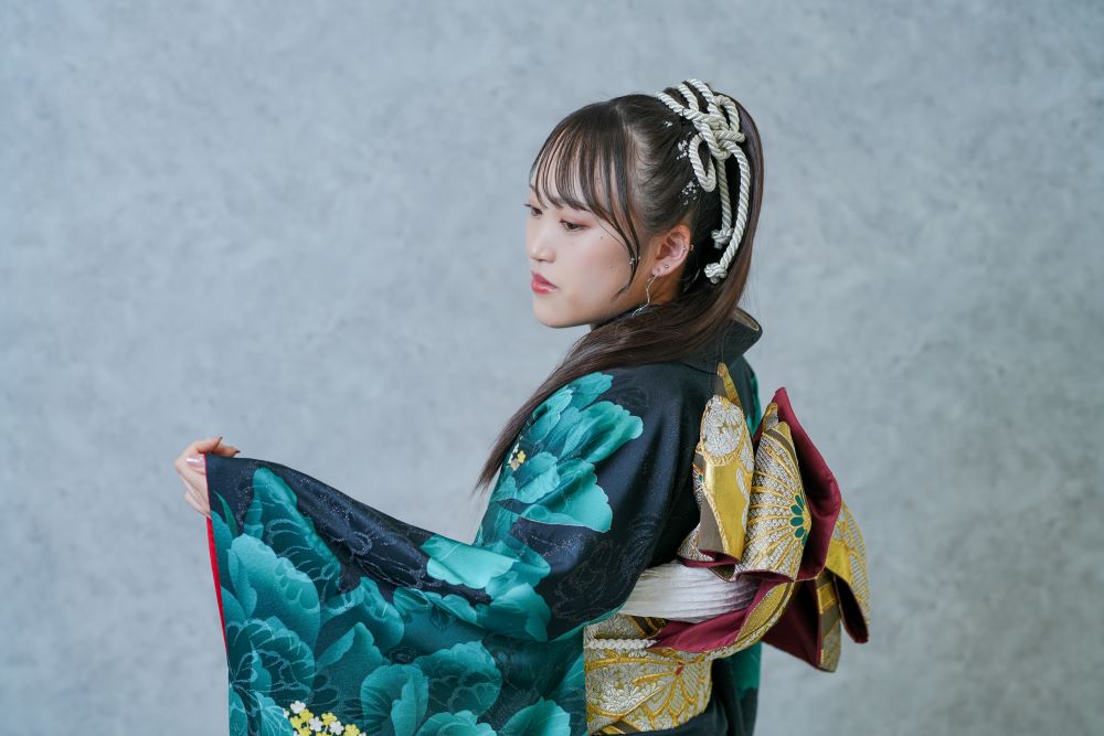 振袖前撮り・スタジオ撮影