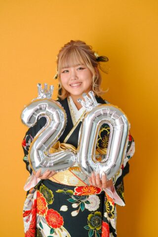 振袖前撮り・スタジオ撮影