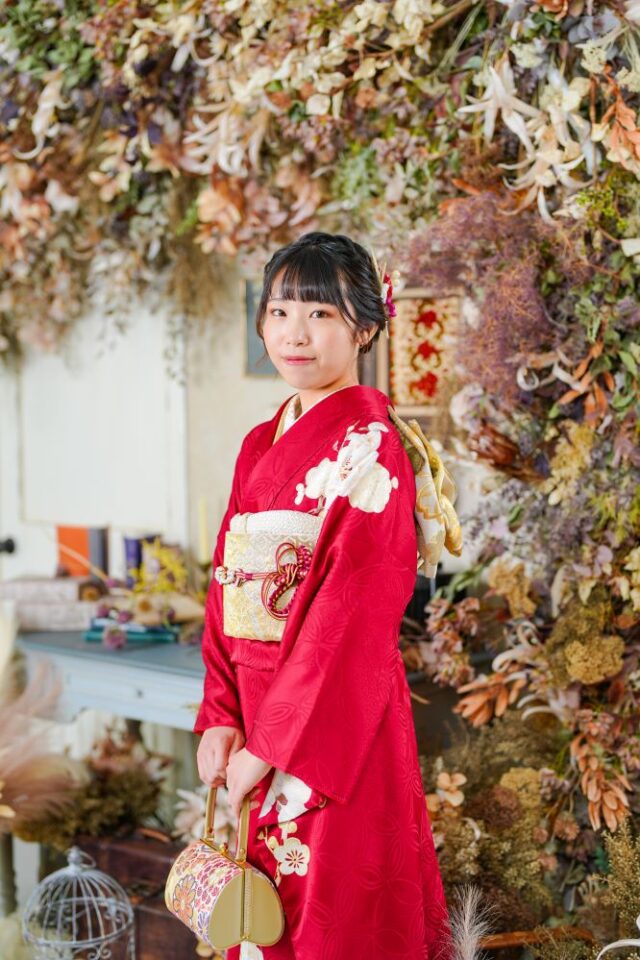 振袖前撮り・スタジオ撮影