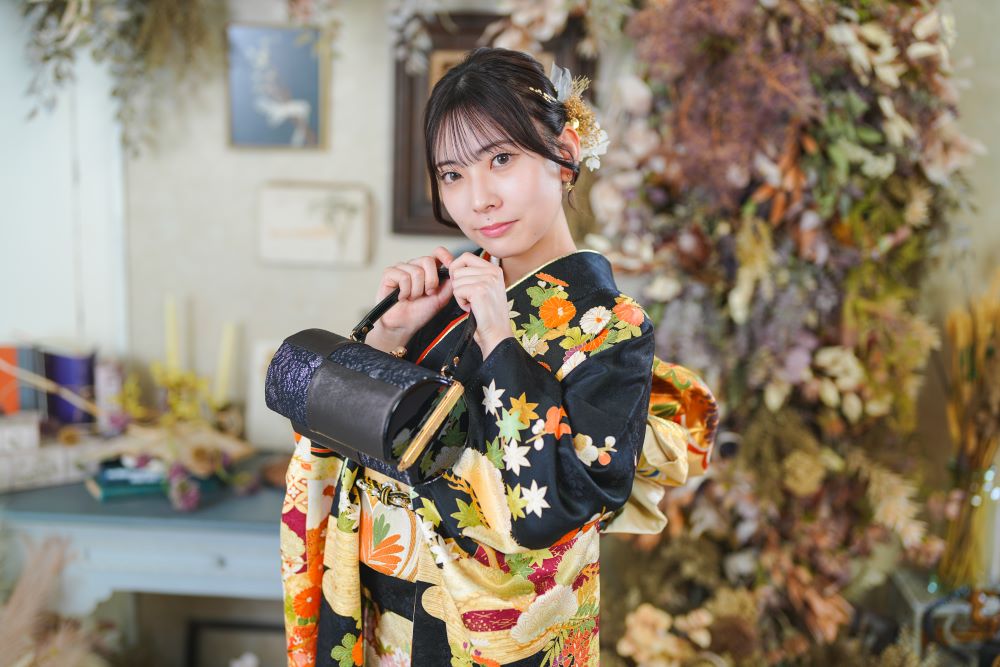 振袖前撮り・スタジオ撮影