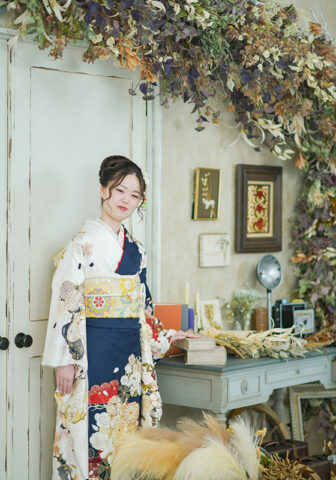 振袖前撮り・スタジオ撮影