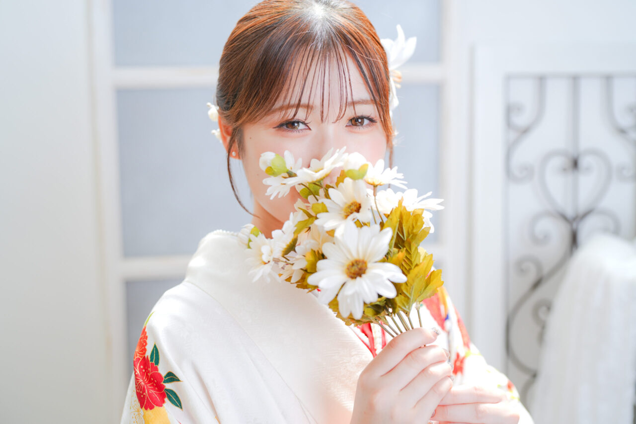 振袖前撮り・スタジオ撮影