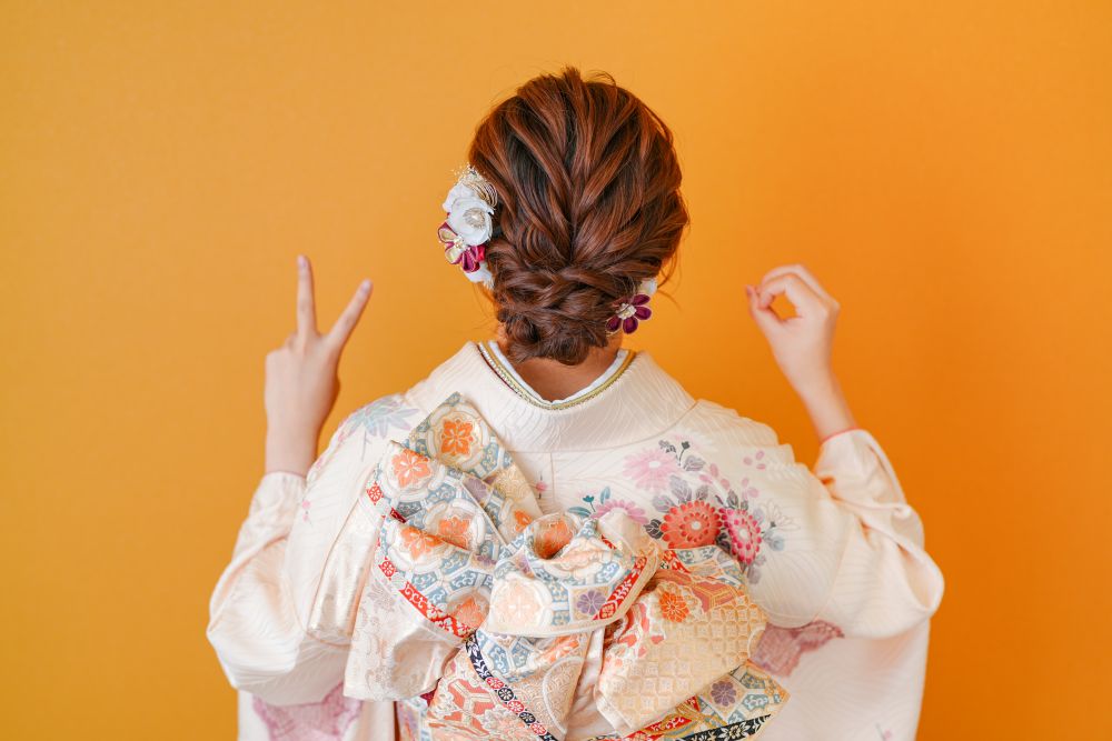 振袖前撮り・スタジオ撮影