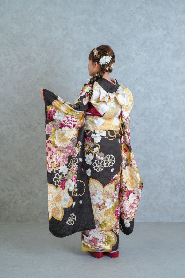 振袖前撮り・スタジオ撮影