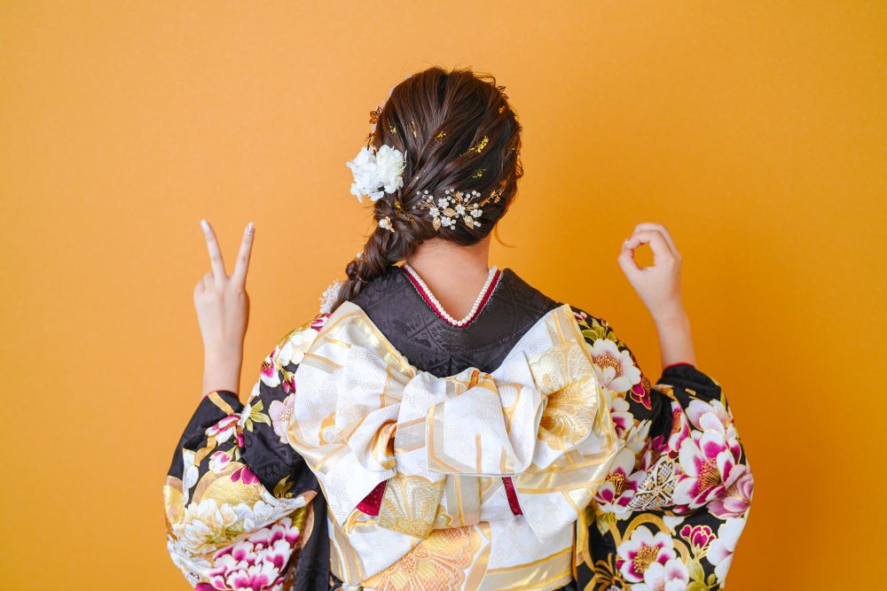 振袖前撮り・スタジオ撮影
