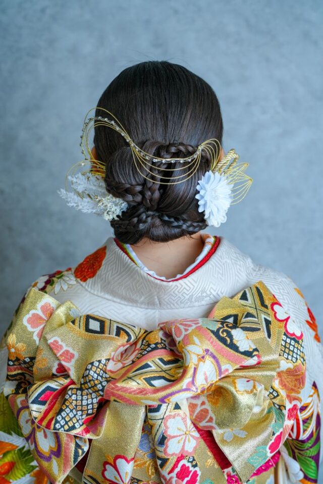 振袖前撮り・スタジオ撮影