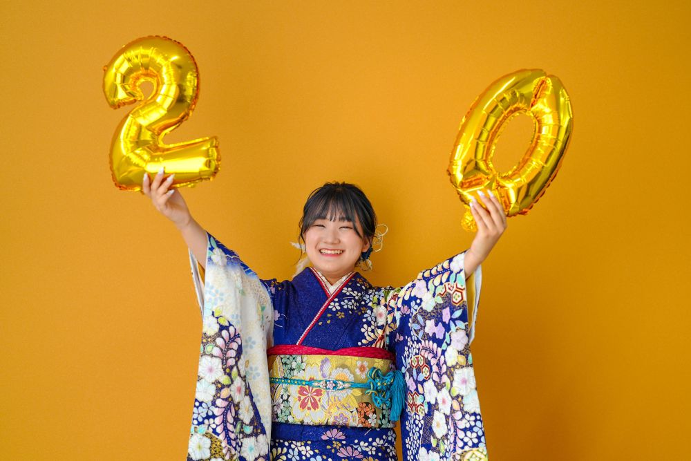 振袖前撮り・スタジオ撮影